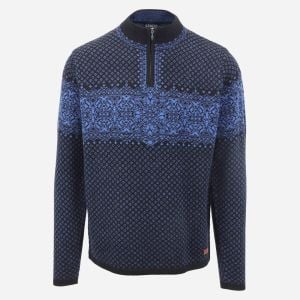STRAUMSVÍK Unisex Half Zipped Sweater-0001-L