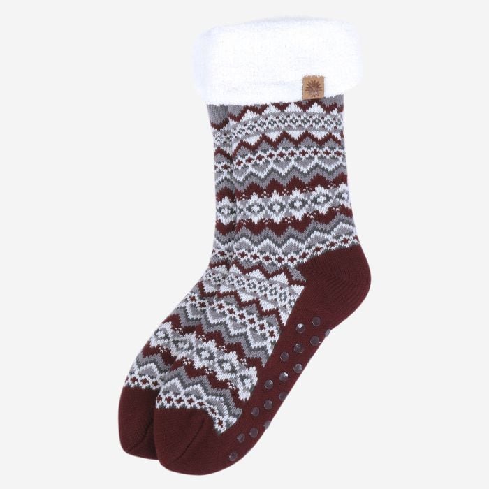 Selfell Nordic fuzzy socks with grip